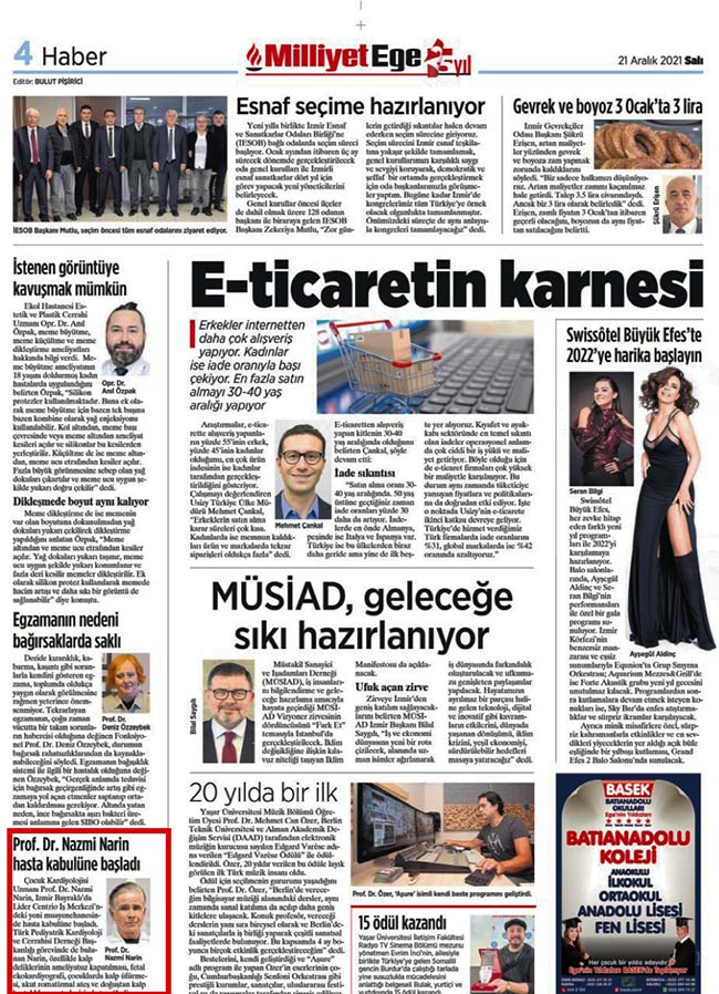 nazmi narin izmir' de